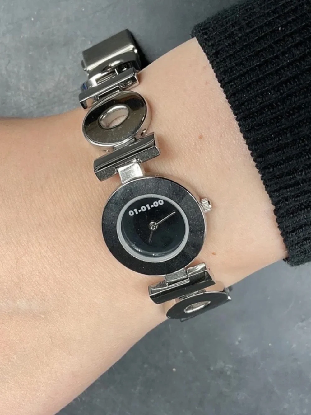 Vintage Limited Edition 01 01 00 'Mark of the Millennium' Stainless Steel Watch